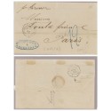 O) 1871 ARGENTINA, COVER MARITIME TO PARIS, BY THE FRENCH PAQUEBOT BUENOS AYRES, FORWARD AGENT WOLFF WISSNER AND CA, XF