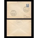 B)1966 GERMANY, PRESIDENT OF THE STATE COUNCIL, WALTER ULBRICHT, CIRCULATED COVER FROM GERMANY, XF