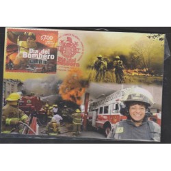  O) 2014 MEXICO, FIREFIGHTERS -RESCUE TRUCK, MAXIMUM CARD, XF 