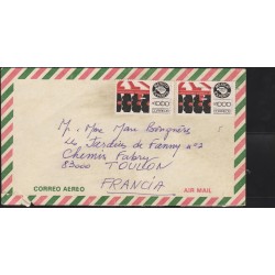 O) 1977 MEXICO, MEXICO EXPORTA AGRICULTURAL MACHINERY, COVER TO FRANCE, XF 