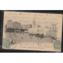O) 1903 FRANCE, MOSQUE OF THE ROLE OF GOVERNMENT- ALGER, FROM BOURSE, USED XF