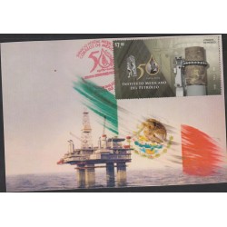O) 2015 MEXICO, MEXICAN PETROLEUM INSTITUTE - OIL, NAKED, MAXIMUM CARD XF