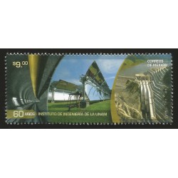 G)2016 MEXICO, TUNNEL-SOLAR CELLS-DAM, 60 YEARS OF UNAM'S INSTITUTE OF ENGINEERING, MNH