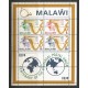 B)1974 MALAWI, GLOBE, UPU EMBLEM MAP OF AFRICA, WITH MALAWI, CENTENARY OF UNIVERSAL POSTAL UNION, MNH