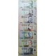 O) 2011 TO 2015 URUGUAY, BANKNOTE, PAPER MONEY, COMPLETE SERIES UYU-ISO 4217, HERITAGE, TRIBUTE TO PERSONALITIES, UNC