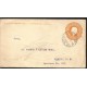 J) 1912 MEXICO, 5 CENTS ORANGE, HIDALGO, CIRCULATED COVER, FROM JALISCO TO MEXICO, POSTAL STATIONARY