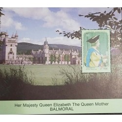 L) 1990 GRENADINES OF ST. VINCENT, HER MAJESTY QUEEN ELIZABETH THE QUEEN MOTHER BALMORAL, 90 GLORIOUS