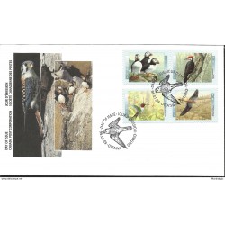 J) 1996 CANADA, BIRDS, MULTIPLE STAMPS, FDC 