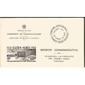 J) 1960 CARIBE, MINISTRY OF COMMUNICATIONS, THIRTIETH ANNIVERSARY OF THE NATIONAL MAIL, COMMEMORATIVE EMISSION, XF