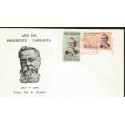 J) 1960 MEXICO, YEAR OF THE PRESIDENT CENTENARY CARRANCE OF HIS BIRTH, MULTIPLE STAMPD, FDC 