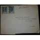 L) 1942 PERSIA, MOHAMMAD REZA PAHLEVI, 5R, BLUE, AIRMAIL, CIRCULATED COVER FROM PERSIA TO FRANCE
