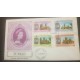 O) 1978 TUVALU, CORONATION OF ELIZABETH II -HERITAGE-ARCHITECTURE-CATHEDRAL- CANTERBURY-WELL-HEREFORD, FDC XF