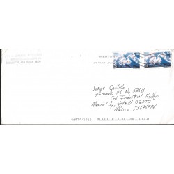 J) 2006 UNITED STATES, WITH SLOGAN CANCELLATION, MOUNT MCKINELY, ALASKA, ADHESIVE STICKER, MULTIPLE STAMPS