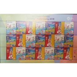 L) 2018 INDONESIA, ASIAN GAMES, CYCLING, SPORT, JAKARTAPALEMBARG, FULL COLORS, MNH