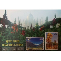 L) 2017 INDIA, BEAUTIFUL INDIA, FLOWERS, ARCHITECTURE, NATURE, TREE, LANDSCAPE, TOURISM, MNH