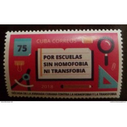 O) 2018 CARIBBEAN, SPANISH ANTILLES, BY SCHOOLS WITHOUT HOMOPHOBIA OR TRANSFOBIA -SCHOOL SUPPLIES.MNH