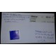 O) 2015 PORTUGAL, ATM WITH AIRMAIL STICKER-PRIORITY AIRPLANE-METER STAMP, TO USA