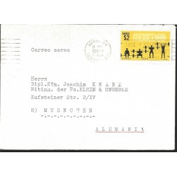 J) 1967 MEXICO, WEIGH, WITH SLOGAN CANCELLATION, AIRMAIL, CIRCULATED COVER