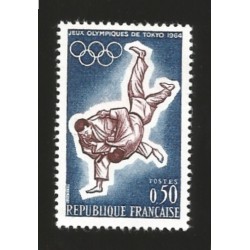 O) 1964 FRANCE, OLYMPIC GAMES TOKIO, JUDO-SPORT, MNH