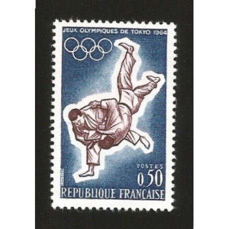 O) 1964 FRANCE, OLYMPIC GAMES TOKIO, JUDO-SPORT, MNH