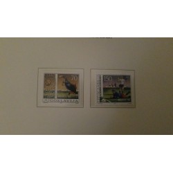 O) 1986 YUGOSLAVIA, 1986 WORLD CUP SOCCER CHAMPIONSHIPS MEXICO 86, VARIOUS SOCCER PLAYS SCT 1777 -SCT 1778, MNH