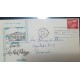 O) 1963 CANAL ZONE, US POSSESSIONS, GLOBE AND WING, BALBOA POST OFFICE -AIRMAIL POSTAGE, FROM BALBOA TO PANAMA, XF
