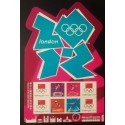 O) 2012 CHINA, ODD SHAPE, GAMES OF THE XXX OLYMPIAD- OLYMPIC LONDON  -CYCLING ATHLETICS -BASKETBALL -SWIMMING, MNH