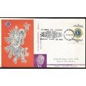 RJ) 1972 MEXICO, ROBERT J UPLINGER, PRESIDENT, 55 INTERNATIONAL CONVENTION OF THE LIONS CLUB, MEXICO, FDC 