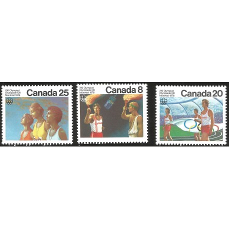V) 1976 CANADA, XXI OLYMPIC GAME, MONTREAL, CEREMONIES, MNH