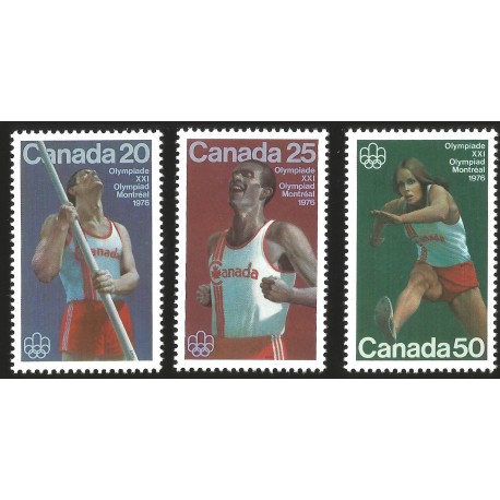 V) 1976 CANADA, XXI OLYMPIC GAME, MONTREAL, MARATHON RUNNING, MNH