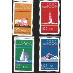 V) 1972 GERMANY, MUNICH OLYMPIC GAMES, MNH