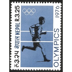 V) 1976 NEPAL, 21ST OLYMPIC GAMES, MONTREAL CANADA, MNH 