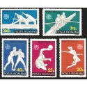 V) 1976 ROMANIA, 21ST OLYMPIC GAME, MONTREAL CANADA, BOXING, HANDBALL, MAN SCULL, GYMNAST, MNH