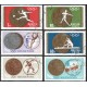 V) 1965 HUNGARY, VICTORIES, HUNGARIAN TEAM OLYMPIC GAMES, TOKYO, SET OF 6, USED