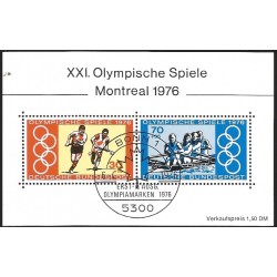 V) 1976 GERMANY, OLYMPIC GAMES, MONTREAL, CANADA, USED