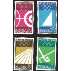 V) 1972 GERMANY, SUMMER OLYMPICS MUNICH, MNH