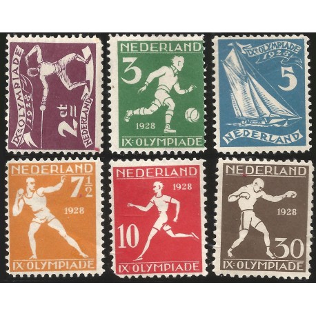 V) 1928 NEDERLAND, OLYMPIC GAMES AMSTERDAM, MNH 