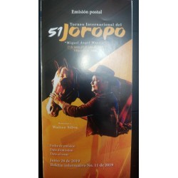 O) 2019 COLOMBIA, GENERO MUSICAL JOROPO - DANCE, SYMBOL OF THE PLAIN HORSE, EPISODES OF THE LIBERATOR CAMPAIGN, WALTER 