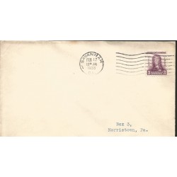 J) 1933 UNITED STATES, GENERAL OGLETHORPE, FDC 