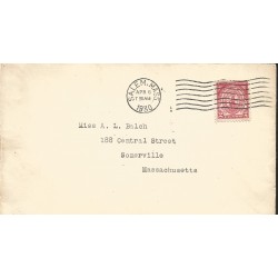 J) 1930 UNITED STATES, MASSACHUSSETTS BAYCOLONY, FDC