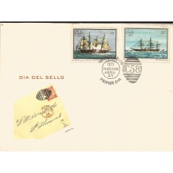 V) 1971 CARIBBEAN, STAMP DAY, JEUNE RICHARD ATTACKING THE WINDSOR CASTLE, ORINOCO, WITH SLOGAN CANCELATION IN BLACK, FDC
