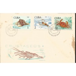 V) 1968 CARIBBEAN, CIVILIAN ACTIVITIES OF THE ARMED FORCES, MINFAR, CROP DUSTING, WITH SLOGAN CANCELATION IN BLACK, FDC