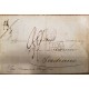O) 1861 ARGENTINA - BUENOS AYRES, FRENCH MARITIME MAIL, G. B. - CALAIS, RATE MANUSCRIPT , PREPHILATELY, TO BORDEAUX