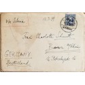 J) 1938 CHINA, DR SUN YAT SEN, AIRMAIL, CIRCULATED COVER, FROM CHINA TO GERMANY