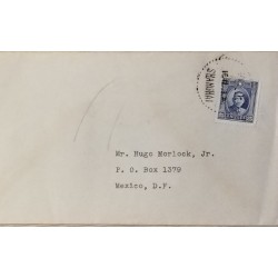 J) 1947 CHINA, DR SUN YAN SET, AIRMAIL, CIRCULATED COVER, FROM CHINA TO MEXICO