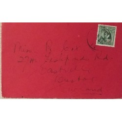 J) 1948 CHINA, DR SUN YAN SET, MULTIPLE STAMPS, AIRMAIL, CIRCULATED COVER, FROM CHINA