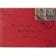 J) 1914 CHINA, REAPING RICE, MULTIPLE STAMPS, AIRMAIL, CIRCULATED COVER, FROM CHINA TO USA