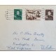 J) 1959 PERSIA, MOHAMMAD REZA SHAH PAHLAVI, MULTIPLE STAMPS, AIRMAIL, CIRCULATED COVER, FROM PERSIA TO USA