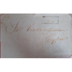 J) 1887 MEXICO, BLACK BOX CANCELLATION, CIRCULATED COVER, FROM TEHUACAN TO VERARUZ