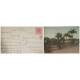 O) 1907 LEEWARD ISLANDS, KING EDWARD VII 1p, ANTIGUA W. BISHOP LODGE, LANDSCAPE, POSTAL CARD, XF